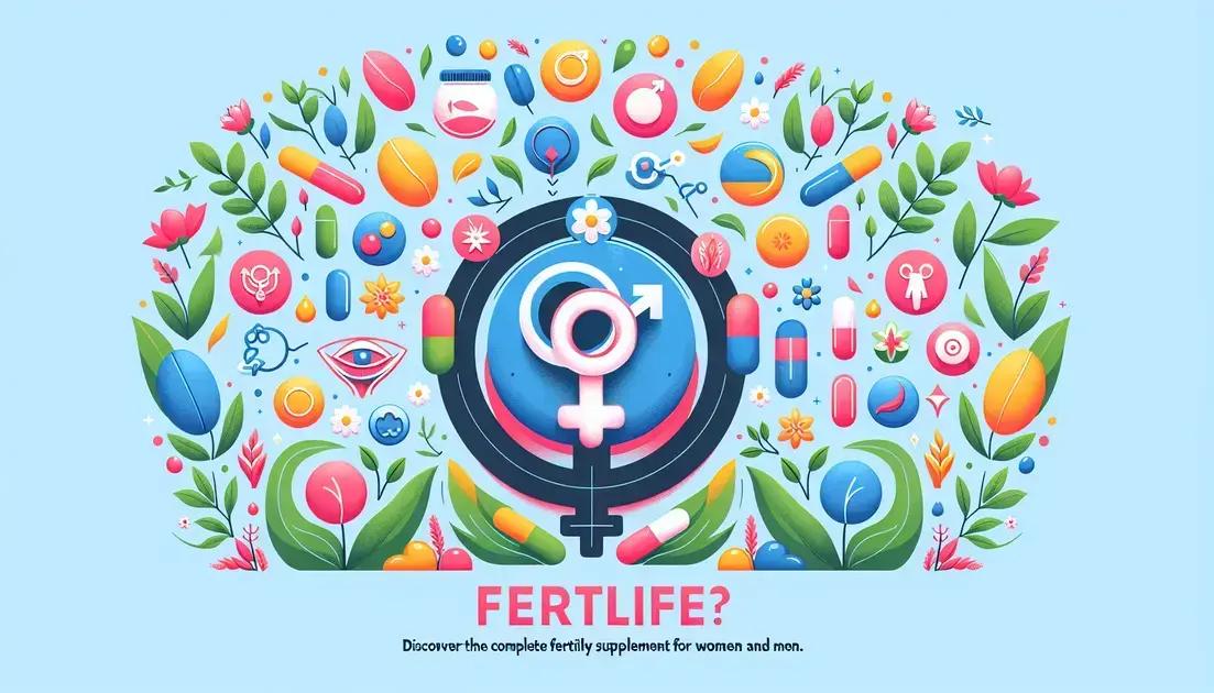 Por que escolher FertLife? Conheça o suplemento completo para fertilidade feminina e masculina